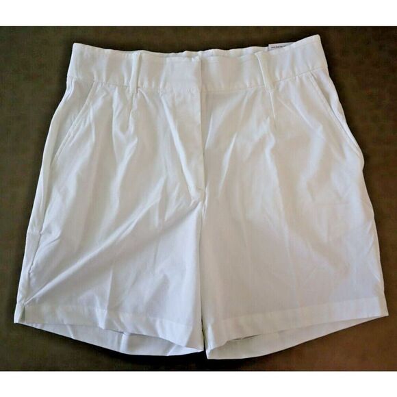 Nike DA3209-100 Women's M-Tall White Dri-FIT 5.5" Victory Golf Shorts - Picture 1 of 7